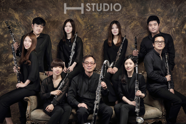 21일 정기연주회를 갖는 대구클라리넷앙상블 단원들.