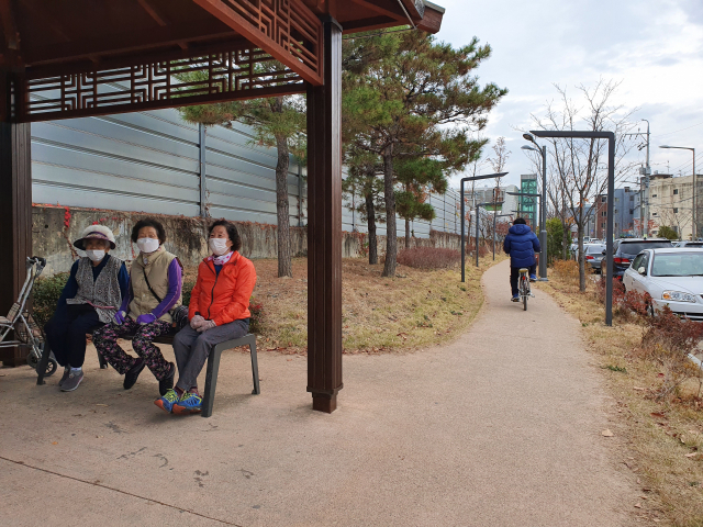 18일 오후 2시쯤 대구 서구 비산2·3동 인동촌 마을의 