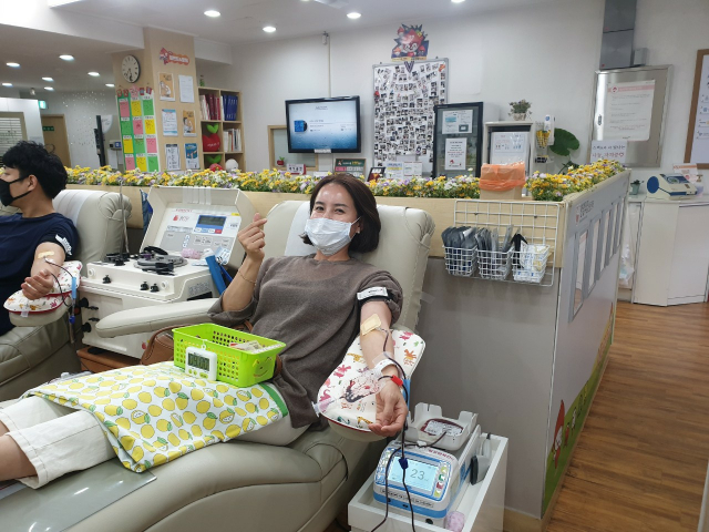 지난 6월부터 이달까지 사회복지법인 애명 산하 13개 법인 직원들은 릴레이 헌혈을 시작해 100명 달성에 성공했다. 사회복지법인 애명 제공