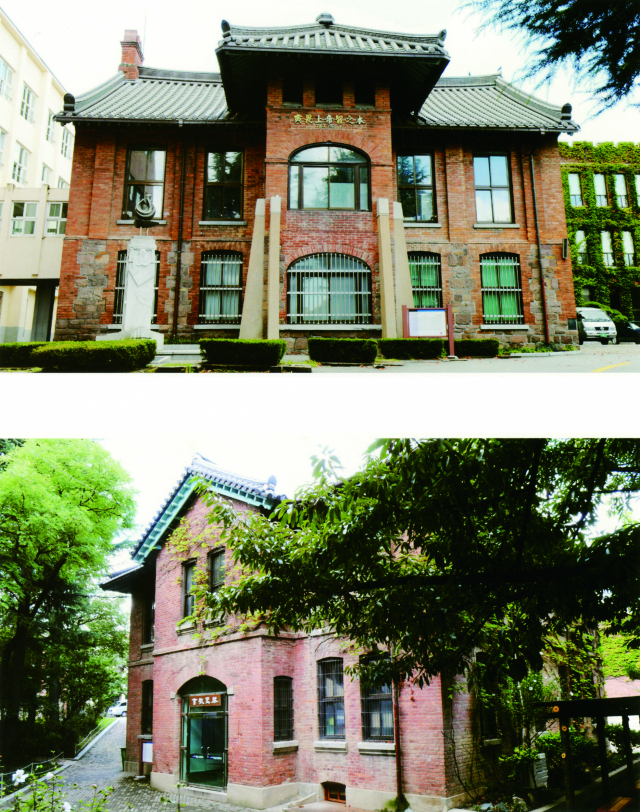 대구 중구 대신동에 남아 있는 옛 계성고등학교 건물들 모습. 64년 전 이곳에서 공부했던 이가 착오로 받았던 장학금을 최근 학교 측에 다시 되돌려 준 사연이 전해져 눈길을 끈다. 계성고 홈페이지