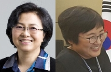 김은경 전 환경부 장관, 신미숙 전 청와대 균형인사비서관. 매일신문DB