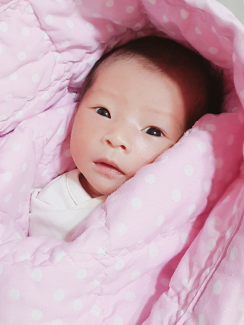백지현 아가