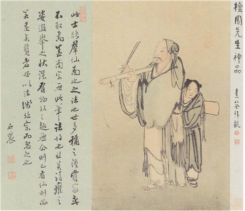 종이에 수묵담채, 그림크기 24.2×15.6㎝, 개인 소장