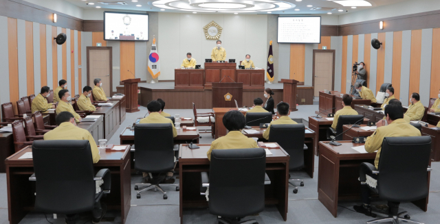 제270회 칠곡군의회 제2차 정례회 모습. 칠곡군 제공
