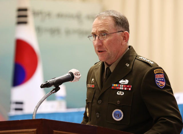 로버트 에이브럼스 연합사령관. 자료사진. 연합뉴스