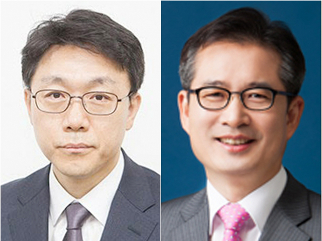 초대 고위공직자범죄수사처장 후보 2인으로 김진욱(54·사법연수원 21기) 헌법재판소 선임연구관(왼쪽)과 이건리(57·16기) 국민권익위 부위원장이 28일 최종 선정됐다. 연합뉴스