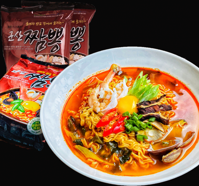 군산짬뽕라면