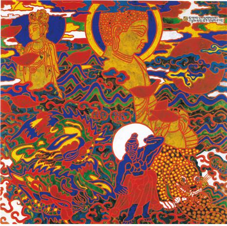 종이에 채색, 135×140㎝, 이영미술관 소장