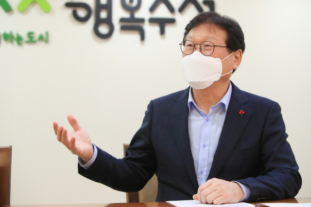 김대권 수성구청장. 수성구청 제공