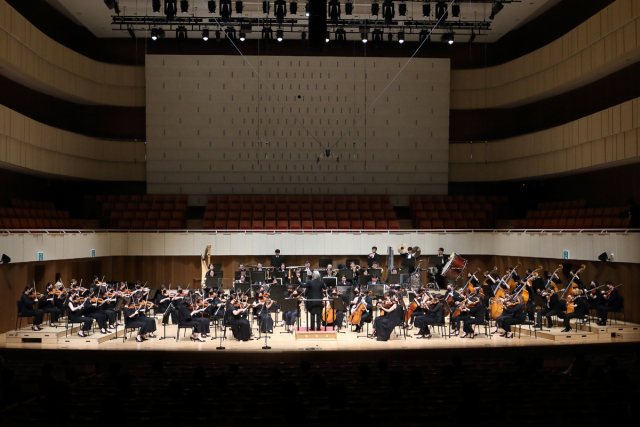 22일 새해 첫 연주회를 갖는 대구시립교양악단 공연 모습. 대구시향 제공