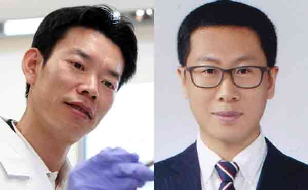 (왼쪽부터) 박수진 포스텍 교수. 유승민 울산과학대 교수