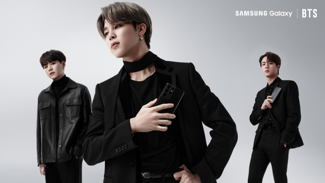 사진. 삼성 모바일 공식 SNS / 방탄소년단 지민