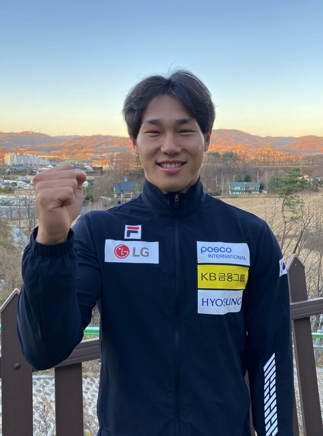 2018 평창동계올림픽 스켈레톤 금메달리스트 윤성빈. 연합뉴스