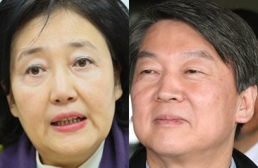 박영선, 안철수. 연합뉴스