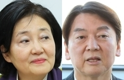 박영선, 안철수. 연합뉴스