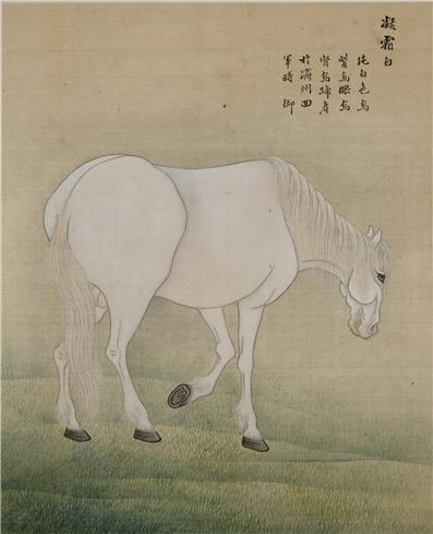 비단에 수묵담채, 42.5×34.8㎝, 국립중앙박물관 소장