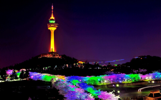 이월드 별빛축제 모습. 이월드 제공