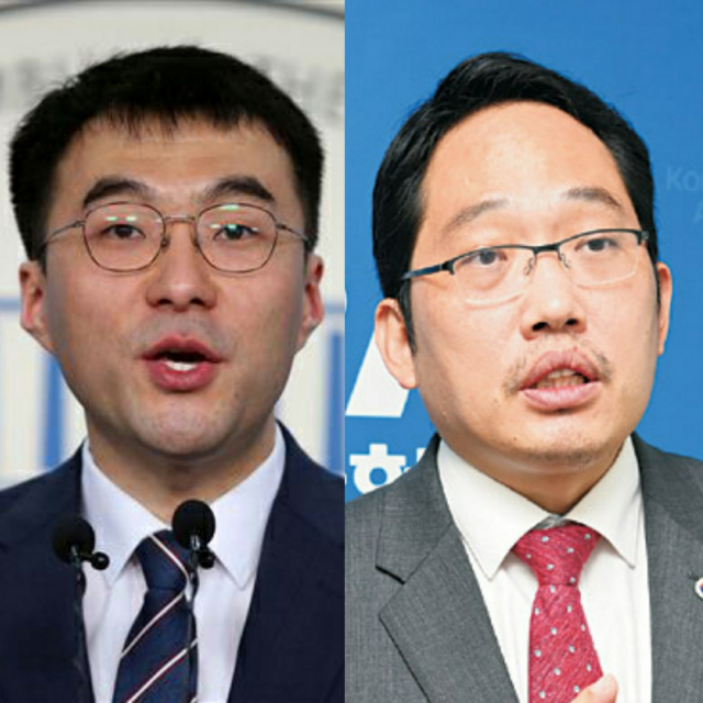 김남국 더불어민주당 의원(왼쪽)과 최대집 대한의사협회장(오른쪽). 매일신문DB