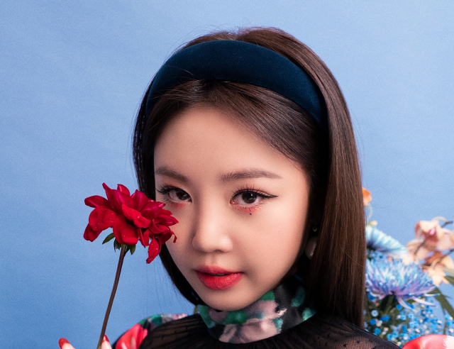 걸그룹 (여자)아이들 멤버 수진. 큐브엔터테인먼트
