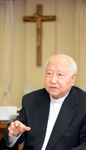 정진석(니콜라오) 추기경.