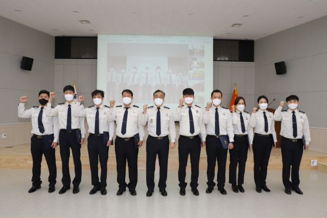 청도소방서 브레인세이버 인증서