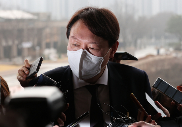 윤석열 검찰총장. 연합뉴스