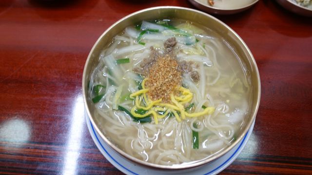 사진: 안동국시 건진국시다.