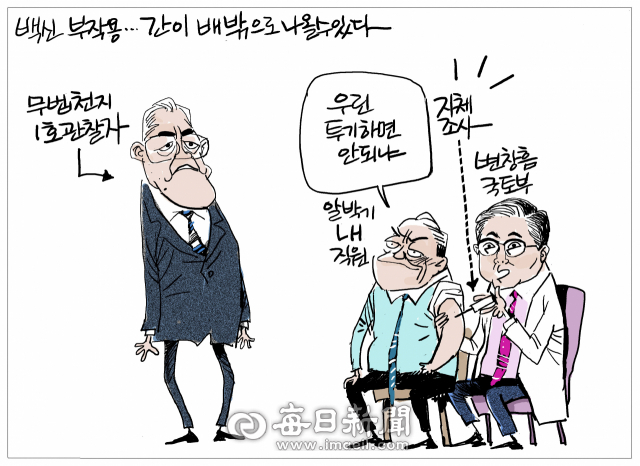 매일희평.김경수화백