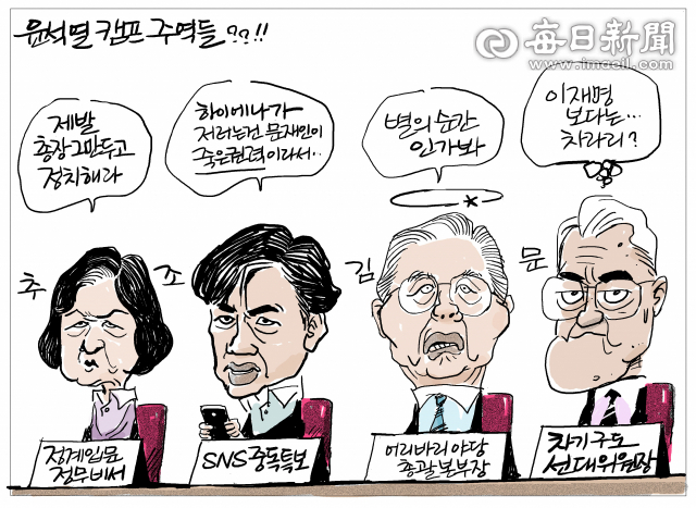 매일희평.김경수화백