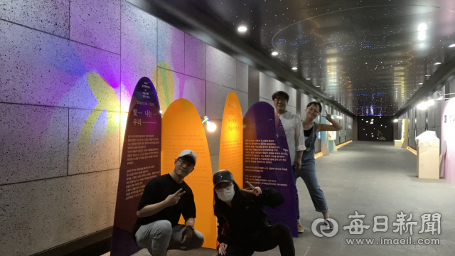 지난해 시행된 예술인파견지원사업의 하나인 대구 남구 도시만들기 지원센터 전시 사진. 대구문화재단 제공