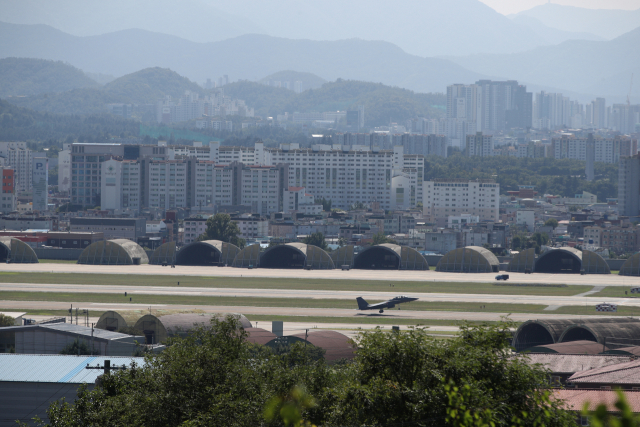 대구 군공항(K2) 전경. 매일신문 DB