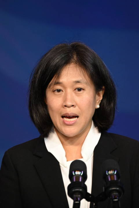 캐서린 타이 미국 무역대표부(USTR) 대표. AFP·연합뉴스