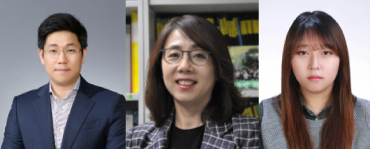 왼쪽부터 포스텍 정성준 교수, 포스텍 유주연 교수, 포스텍 강다윤 씨