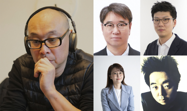 왼쪽부터 시계방향으로 조창열, 이학준, 박은광, 이승원, 김현서 교수. 경일대 제공