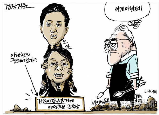 매일희평.김경수화백