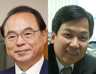 오거돈, 정재성. 연합뉴스, 매일신문DB