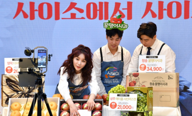 경북도는 유튜브 채널, 라이브커머스 방송 등 다양한 온라인 채널을 이용해 판매망을 다각화하고 있다. 경북도 제공