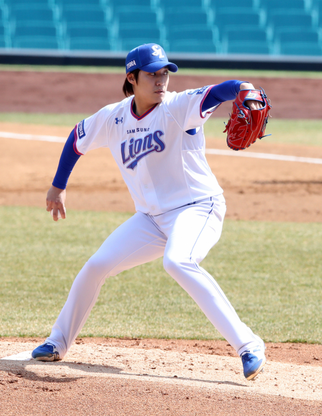 삼성라이온즈 원태인. 삼성라이온즈 제공