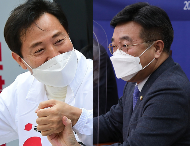 오세훈, 윤호중. 자료사진 연합뉴스