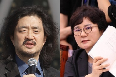 김어준, 조수진. 자료사진 연합뉴스