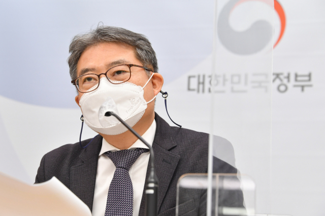 강승준 기획재정부 재정관리관이 5일 정부세종청사에서 열린 