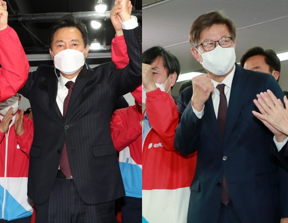 오세훈, 박형준. 자료사진 연합뉴스