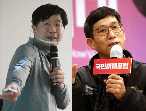 서민, 진중권. 자료사진 연합뉴스