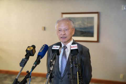 추이톈카이(崔天凱) 미국 주재 중국 대사. 연합뉴스