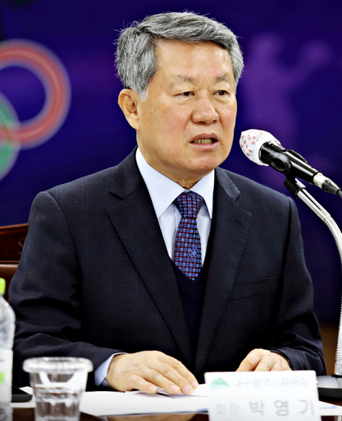 박영기 대구시체육회장. 대구시체육회 제공