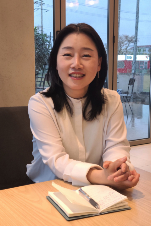 서선자 경주시의회 의원이 월성원자력발전소 명칭 변경의 필요성을 설명하고 있다. 김도훈 기자