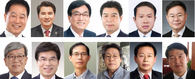 (상단 왼쪽부터) 곽경호, 김창규, 이재호, 장세학, 이성원, 김재욱 (하단 왼쪽부터) 장세호 안종록 서태원 이종춘 장재환 한승환