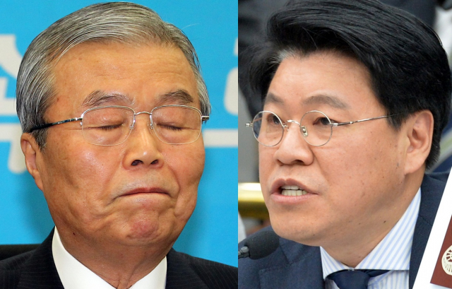 김종인, 장제원. 자료사진 연합뉴스