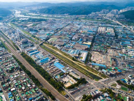 대구 염색산단. 매일신문 DB