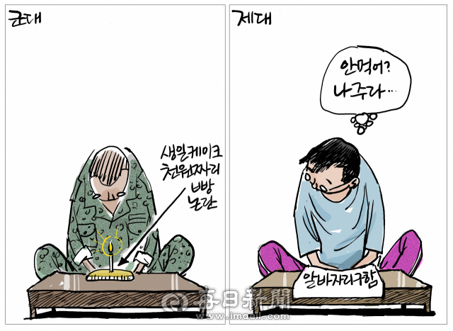 매일희평.김경수화백